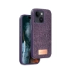 Onegif iPhone 14 Bright Simli Kapak - Derin Mor