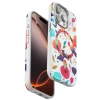 Onegif iPhone 14 Pro Flower Series Magsafe Kapak - Beyaz