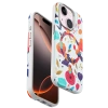 Onegif iPhone 15 Flower Series Magsafe Kapak - Beyaz