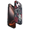 Onegif iPhone 15 Plus Flower Series Magsafe Kapak - Siyah