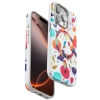 Onegif iPhone 15 Pro Max Flower Series Magsafe Kapak - Beyaz