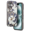 Onegif iPhone 16 Flower Series Magsafe Kapak - Gri