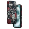 Onegif iPhone 16 Flower Series Magsafe Kapak - Siyah