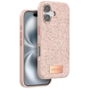 Onegif iPhone 16 Plus Bright Simli Kapak - Pembe