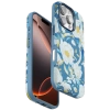 Onegif iPhone 16 Pro Flower Series Magsafe Kapak - Mavi