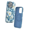 Onegif iPhone 16 Pro Flower Series Magsafe Kapak - Mavi