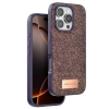 Onegif iPhone 16 Pro Max Bright Simli Kapak - Derin Mor