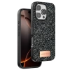 Onegif iPhone 16 Pro Max Bright Simli Kapak - Siyah