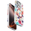 Onegif iPhone 16 Pro Max Flower Series Magsafe Kapak - Beyaz