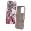 Onegif iPhone 16 Pro Max Flower Series Magsafe Kapak - Pembe