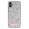 Onegif Samsung Galaxy A05 Bright Simli Kapak - Gümüş