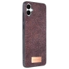 Onegif Samsung Galaxy A06 Bright Simli Kapak - Derin Mor