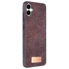 Onegif Samsung Galaxy A06 Bright Simli Kapak - Derin Mor