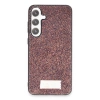 Onegif Samsung Galaxy A34 5G Bright Simli Kapak - Derin Mor