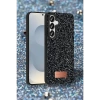 Onegif Samsung Galaxy S25 Plus Bright Simli Kapak - Derin Mor