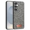 Onegif Samsung Galaxy S25 Plus Bright Simli Kapak - Gümüş