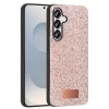 Onegif Samsung Galaxy S25 Plus Bright Simli Kapak - Pembe