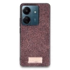 Onegif Xiaomi Redmi 13C Bright Simli Kapak - Derin Mor