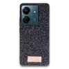 Onegif Xiaomi Redmi 13C Bright Simli Kapak - Siyah