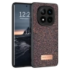 Onegif Xiaomi Redmi Note 14 Pro 4G Bright Simli Kapak - Derin Mor