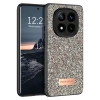 Onegif Xiaomi Redmi Note 14 Pro 4G Bright Simli Kapak - Gold