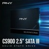 PNY CS900 500GB 535/500MB/s 2,5; SATA3 SSD (SSD7CS900-500-RB)