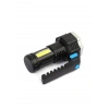 Ps-3879 Usb Şarj Göstergeli Şarj Edilebilir 7*xpe +cob Led El Feneri