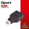 QPORT Q-MDP2 MINI DISPLAY PORT TO DISPLAY PORT CEVIRICI