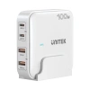 Unitek 100W Masaüstü GAN Şarjİstasyon Beyaz (P1229AWH)