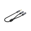 UNITEK 3.5MM AUX KULAKLIK ÇOKLAYICI Y KABLO (Y-C956ABK)