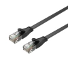 UNITEK CAT6 PATCH KABLO 20MT FLAT 1GBPS, SİYAH (C1815GBK)