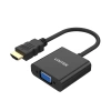 UNITEK HDMI TO VGA DÖNÜŞTÜRÜCÜ SES DESTEKLİ 1080P&amp;60Hz (Y-6333)