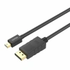 UNITEK MINI DISPLAYPORT TO DISPLAYPORT KABLO 2MT 4K&amp;60Hz (Y-C611BK)