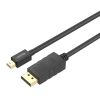 UNITEK MINI DISPLAYPORT TO DISPLAYPORT KABLO 3MT 4K&amp;60Hz (Y-C612BK)