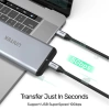 UNITEK USB-C 3.2 KABLO 2MT 5GBPS, 100W PD, 4K&amp;60Hz  (C14091ABK)
