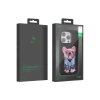 Venco iPhone 15 Pro Cute Desenli Kapak - Siyah