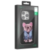 Venco iPhone 16 Pro Cute Desenli Kapak - Siyah