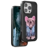 Venco iPhone 16 Pro Max Cute Desenli Kapak - Siyah