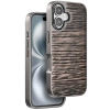 Venco iPhone 16 Wave Kapak - Kahverengi