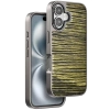 Venco iPhone 16 Wave Kapak - Koyu Kahve