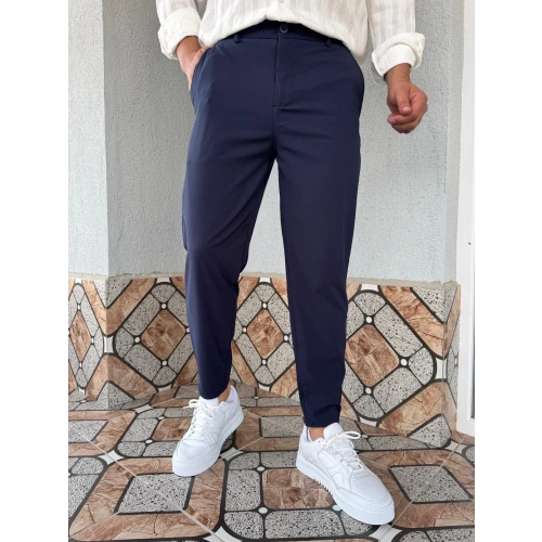 Boyfriend Paraşüt Pantolon Lacivert