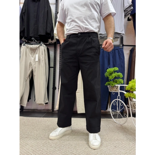 Gabardin Bagy Pantolon Siyah