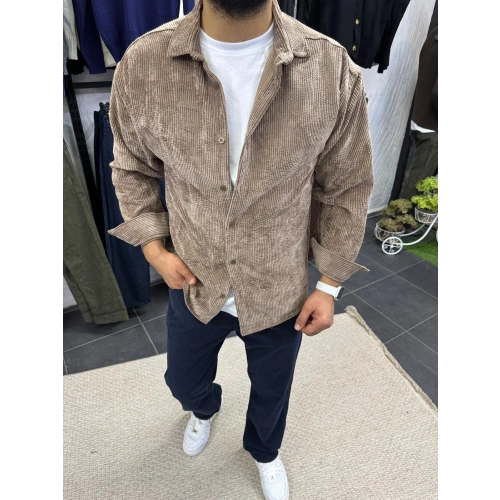 Kadife Gömlek Sütlü Kahve