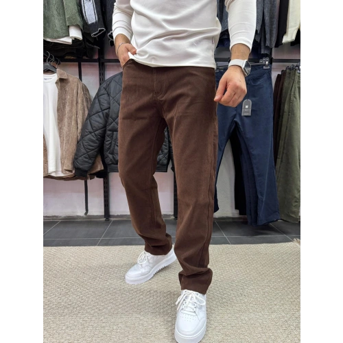 Kadife Pantolon Kahve