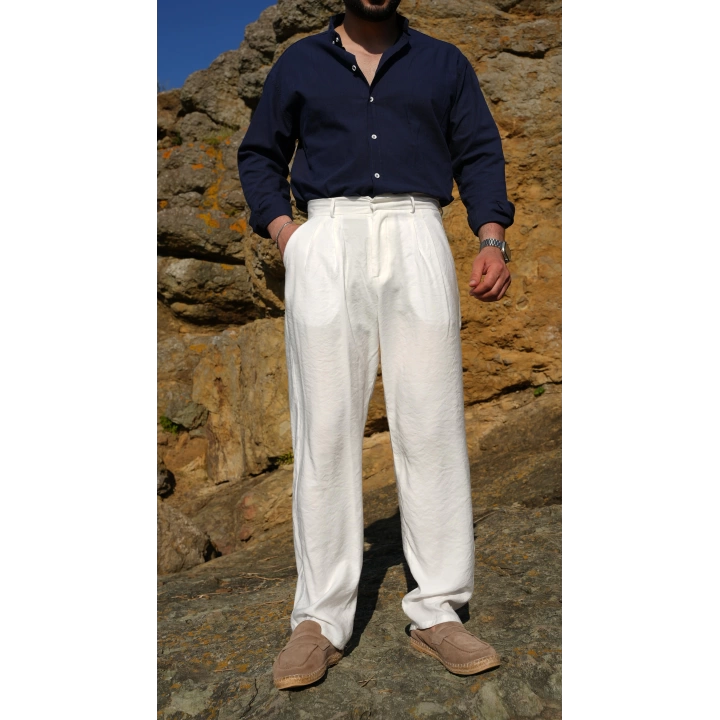Tensel Pantolon  Beyaz