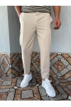 Boyfriend Paraşüt Pantolon Bej