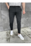 Slimfit Likralı Kumaş Pantolon Siyah