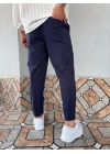 Boyfriend Paraşüt Pantolon Lacivert