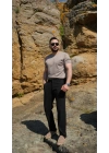 Fitilli Tişört Kahve