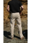 Gofre Pantolon Krem